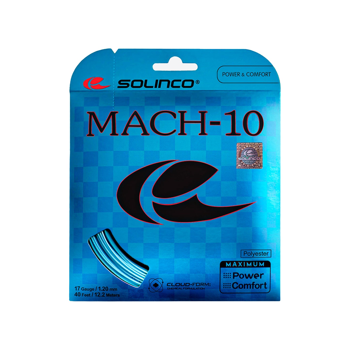 Cuerda Solinco Mach-10  1.25 Mm Set individual